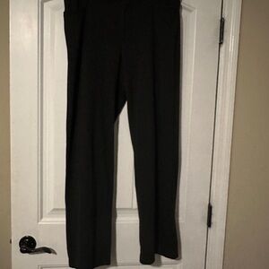 Lee Women's Black and Charcoal Herringbone Trousers